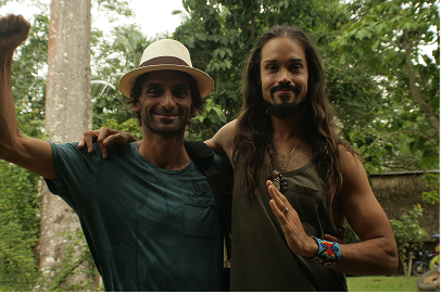 When i returned back to the amazon, to see my brother Andres in 2018.