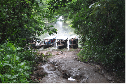 Docking the local passenger boats to take the town back to the local small communidad to get to pucalpa, the largest inner town in the southern Peruvian amazon basin.